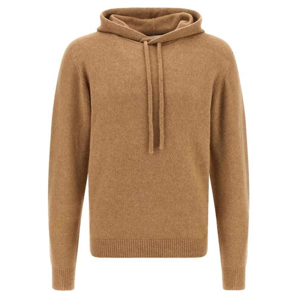 Roberto Collina Beige Wool Men's Cardigan